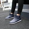 Fashionable Men's Spring and Autumn Rain Shoes Casual Lightweight Waterproof and Non Slip Kitchen Car Wash Work Rubber Shoes