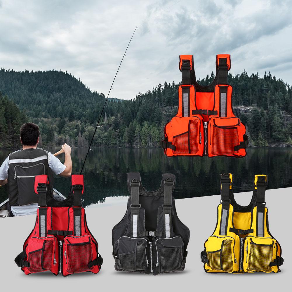 Gilet de pêche multi-poches de pêche gilet de pêche de causalité en