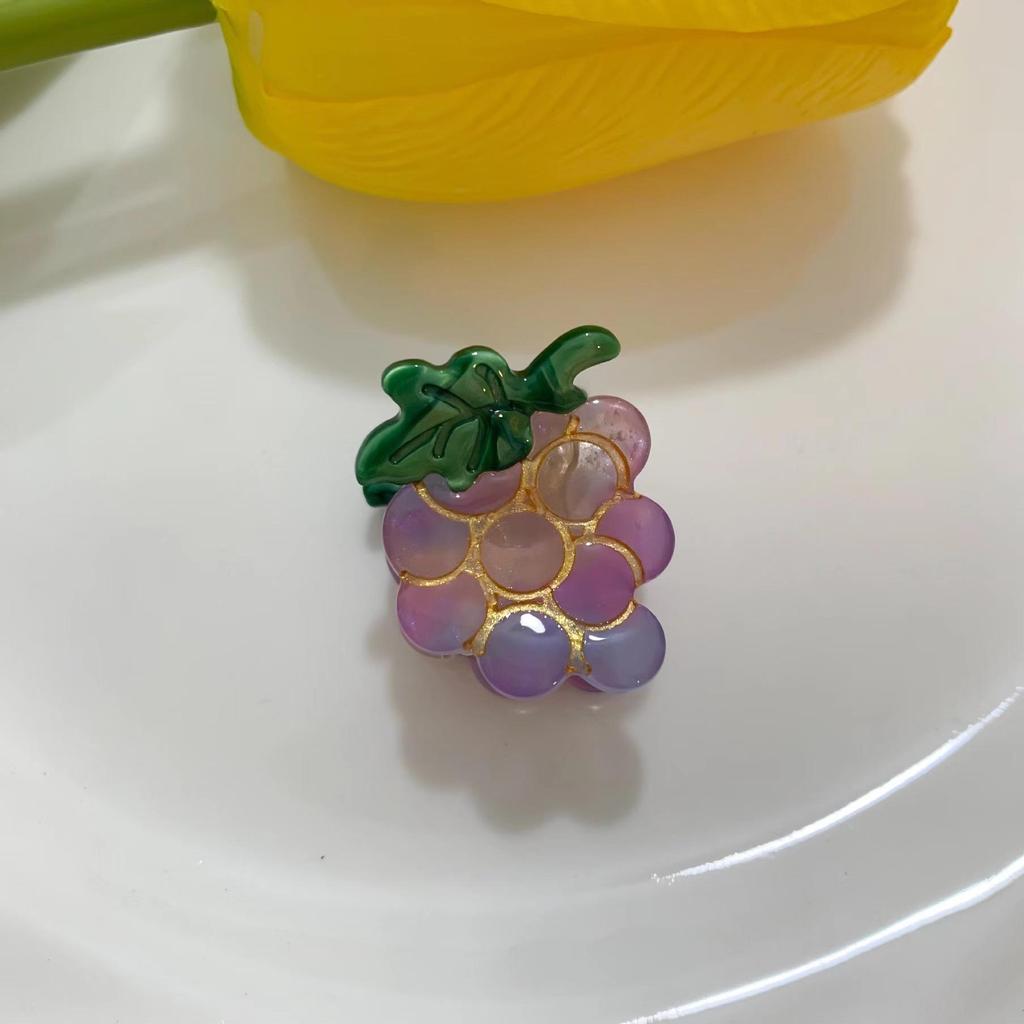 Korejská kreslená sponka do vlasů pes žralok: Štěněcí klip v kombinovaných barvách pro účesy vyčesané nahoru