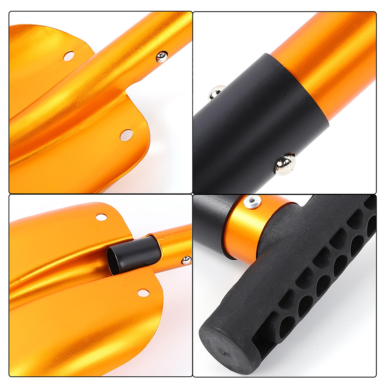 

Aluminum Outdoor Multifunction Folding Snow Mud Shovel for Climbing Camping Tool