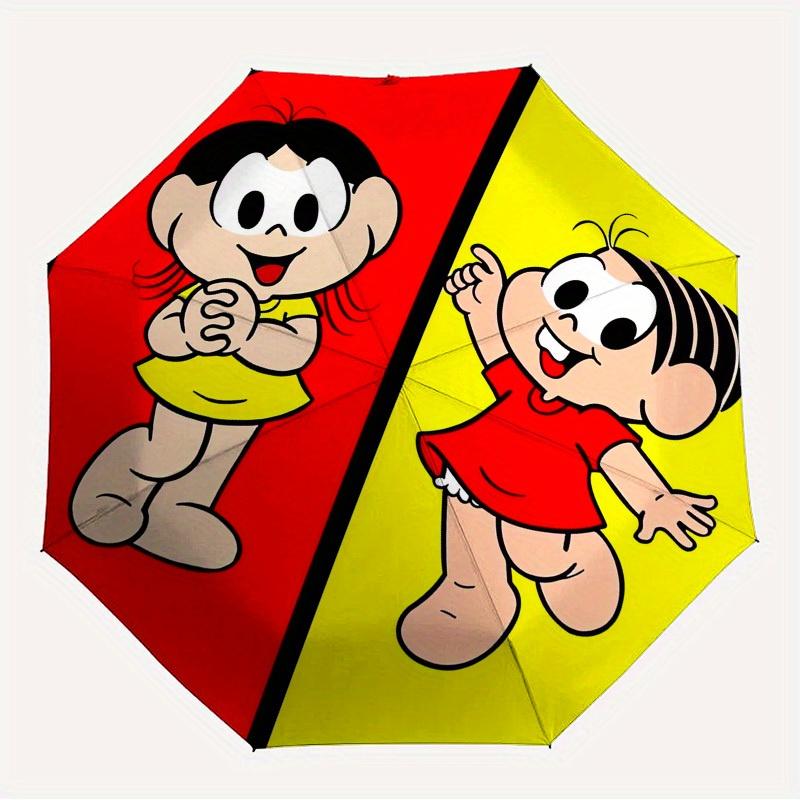 

1pc Monica Themed High-quality Umbrella,Automatic Opening and Closing Umbrella,Multi-functional Umbrella G0811141
