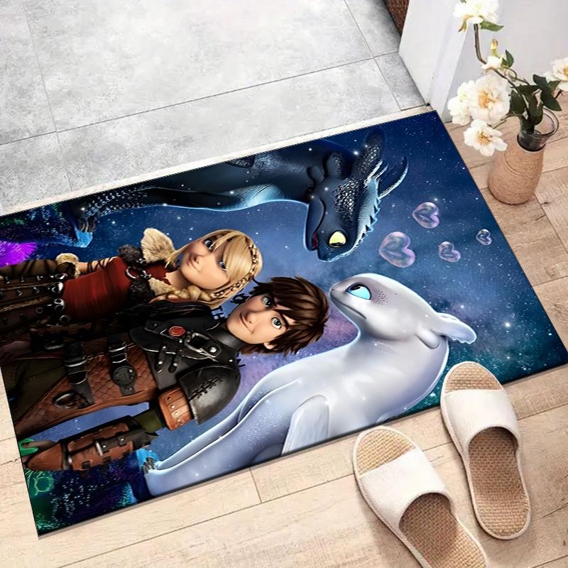 Toothless Polyester Carpet, Soft Indoor Mat for Office Chair, Living Room, Computer Desk - Decorative Home Office Rug Design