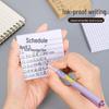 Creative Grid Sticky Notes: Tearable Notepad with Strong Adhesion for Students and Office Use, Portable Memo Pad, Reusable Stickers for Marking