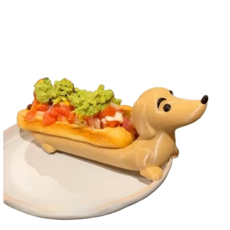 Dachshunds Puppies Cute Interesting Environmentally Friendly Trays Sandwiches Kitchen Plates Decorations