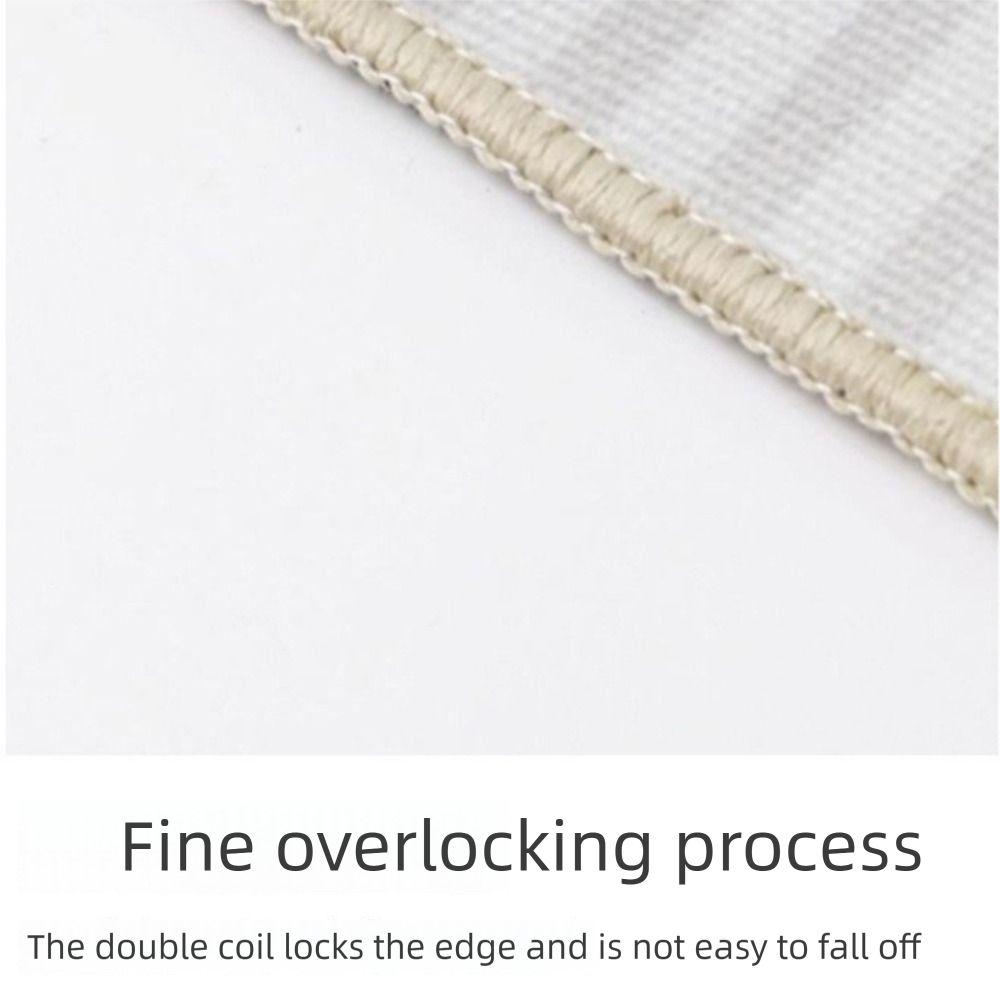 Bohemian Semi-Circular Carpet Anti-fouling Welcome Mat Durable Door Mat  Bathroom Entrance