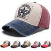 Unisex Baseball Cap With Curved Brim Adjustable Foldable Sun Hat Outdoor Travel Casual Wear