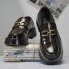Leather Shoes Large Size British Style Business 22 New Platform Foot Cover