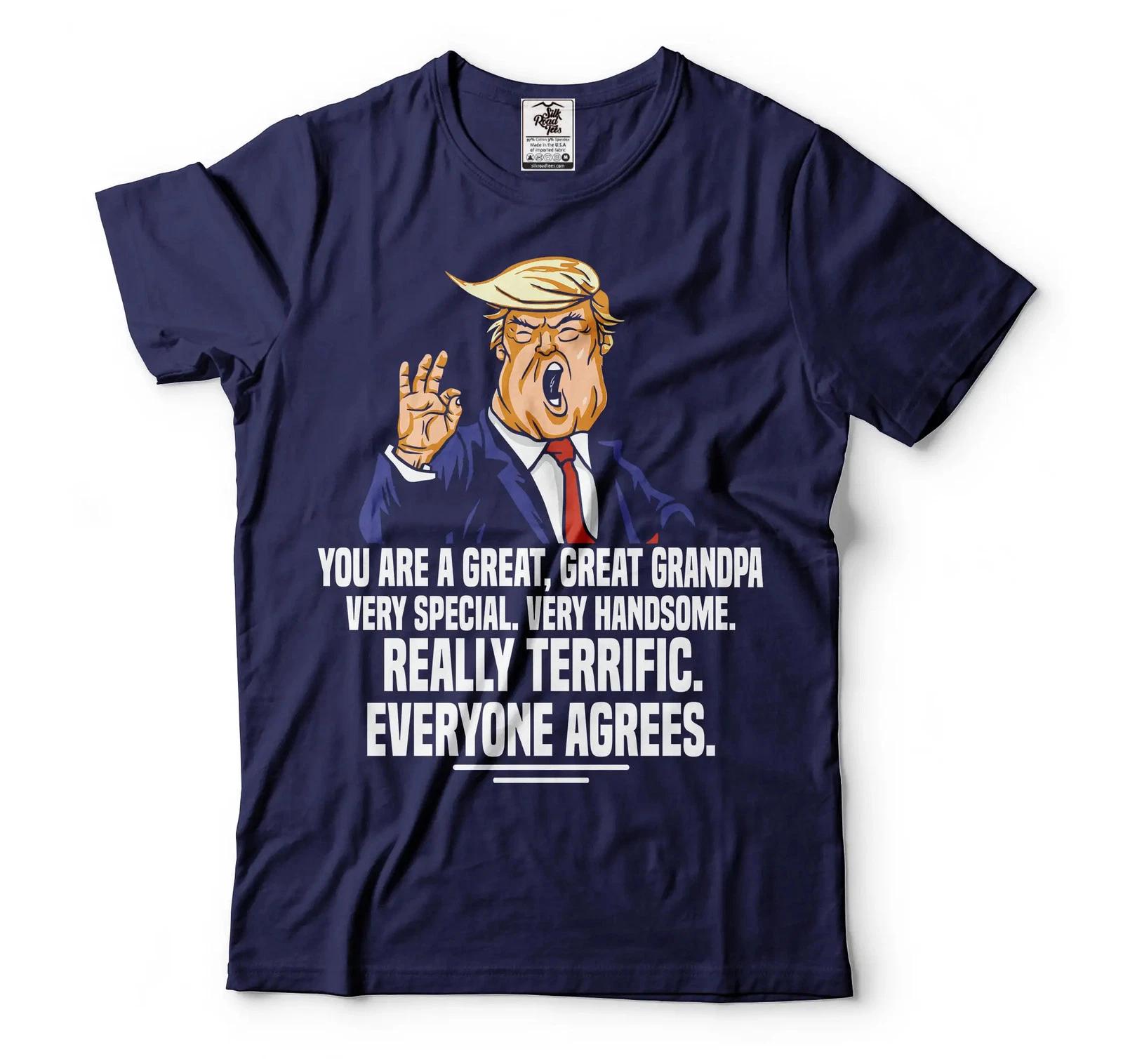 Grandpa Political Trump Tee Shirt Grandpa Gifts Trump Supporter Grandpa Tee S