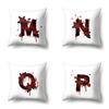 Halloween Polyester Kissenbezug Rose Kopfteil Auto Taille 26 Englische Buchstaben Gedruckter Kissenbezug