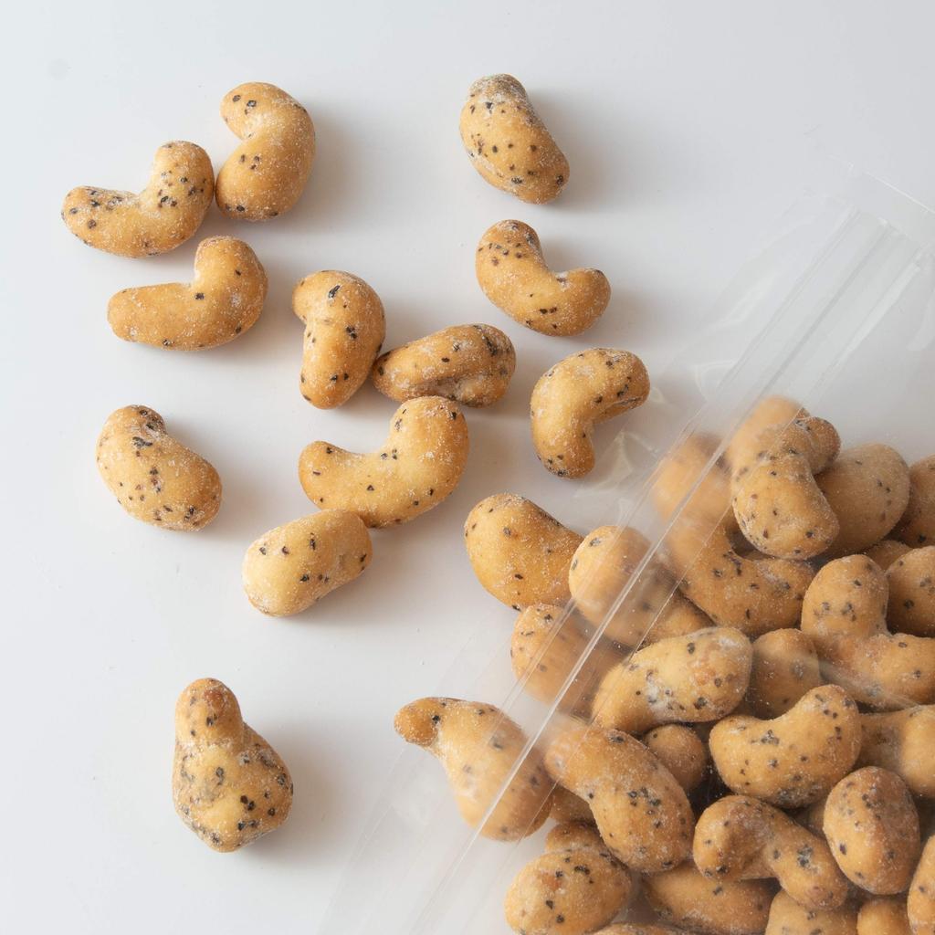 Yoshimatsu Black Pepper Cashew Nuts Commercial Use Autumn Taste Sweets Snacks Nuts Spicy Crunchy Texture (400g / Ziplock) (Spicy Kobo)