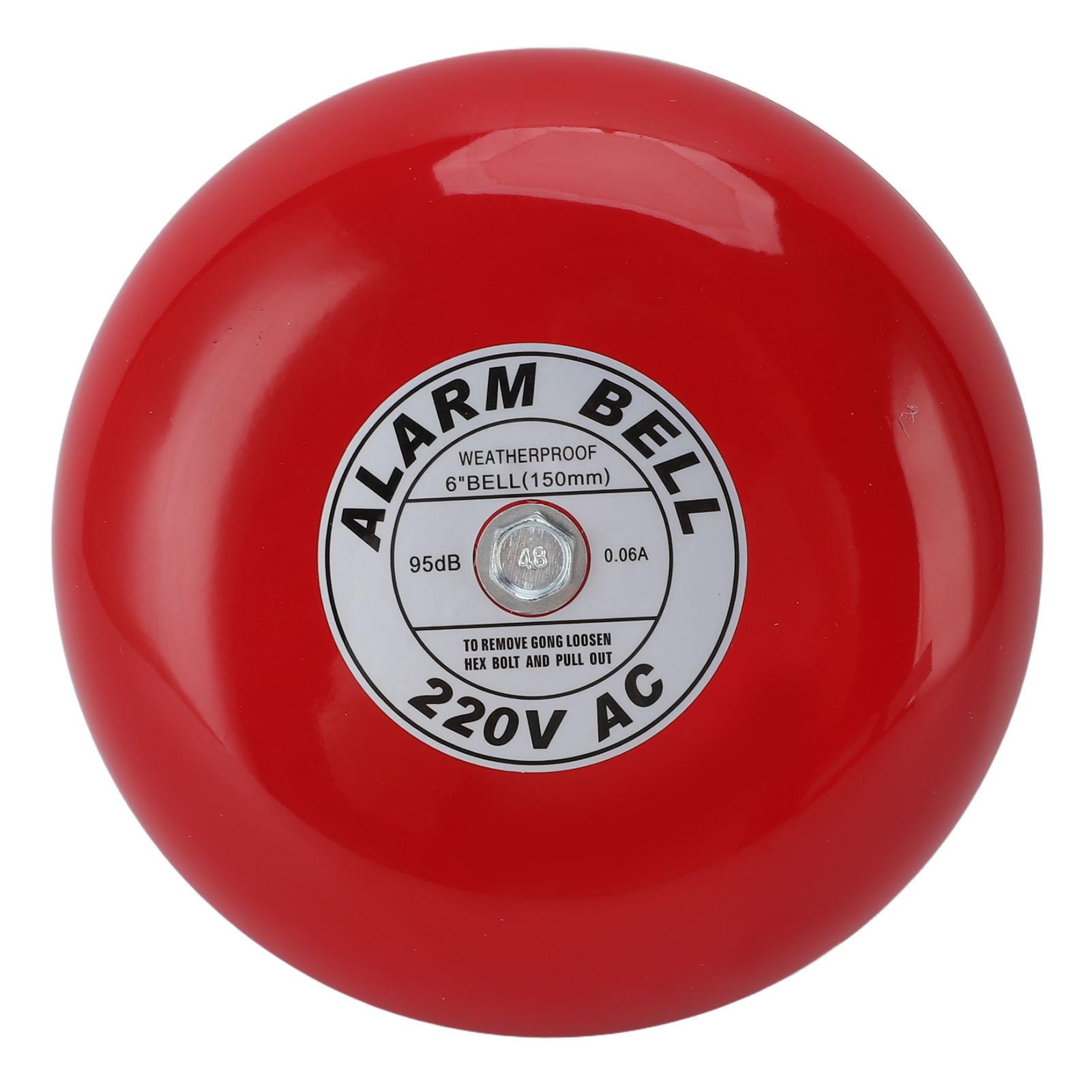 

Пожарная сигнализация, высокая чувствительность, супер громкий звук, электрический круглый звонок для школы, завода 220 В