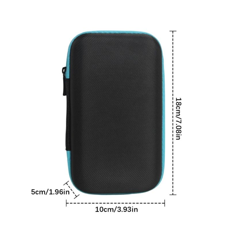 Bag with Inner Pocket Handheld Console Carrying Case Scratchproof Shockproof Storage Box for AYANEO Pocket AIR Mini