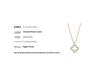 Korean Fashion Zircon Four-Leaf Clover Necklace - Women's Simple Lucky Pendant Jewelry