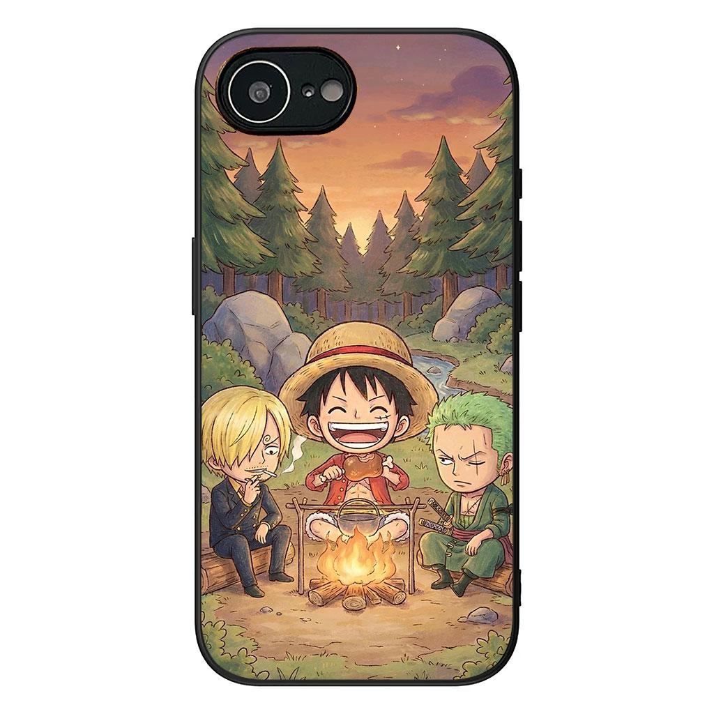 for Samsung Galaxy A36 A17 A26 A07 A35 A54 A53 A13 A33 A34 S8 S9 S20 S21 FE S10 Plus Case Comics One Zoro Piece Sanji Luffy