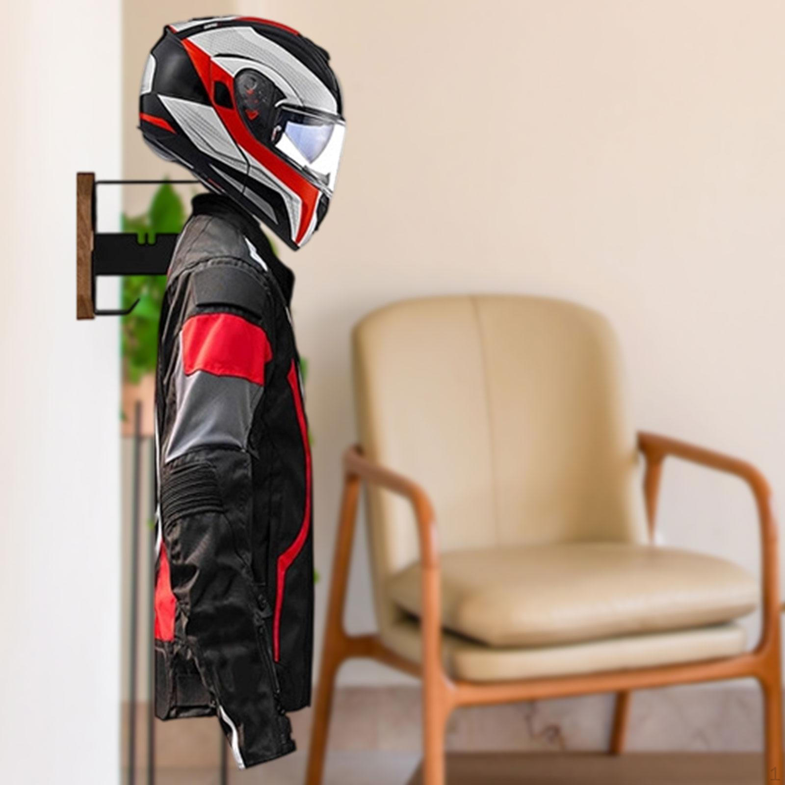 

Настенный держатель для шлема, органайзер для дисплея, деревянная сверхпрочная вешалка-стойка для лыжного снаряжения