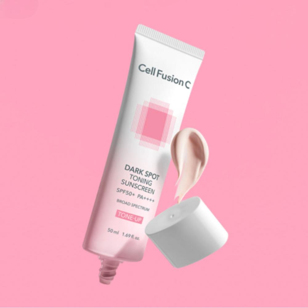 

Cell Fusion C Сонцезахисний тонуючий крем від недоліків — Натуральний тон-ап УФ-база SPF50+ PA++++ (50мл)