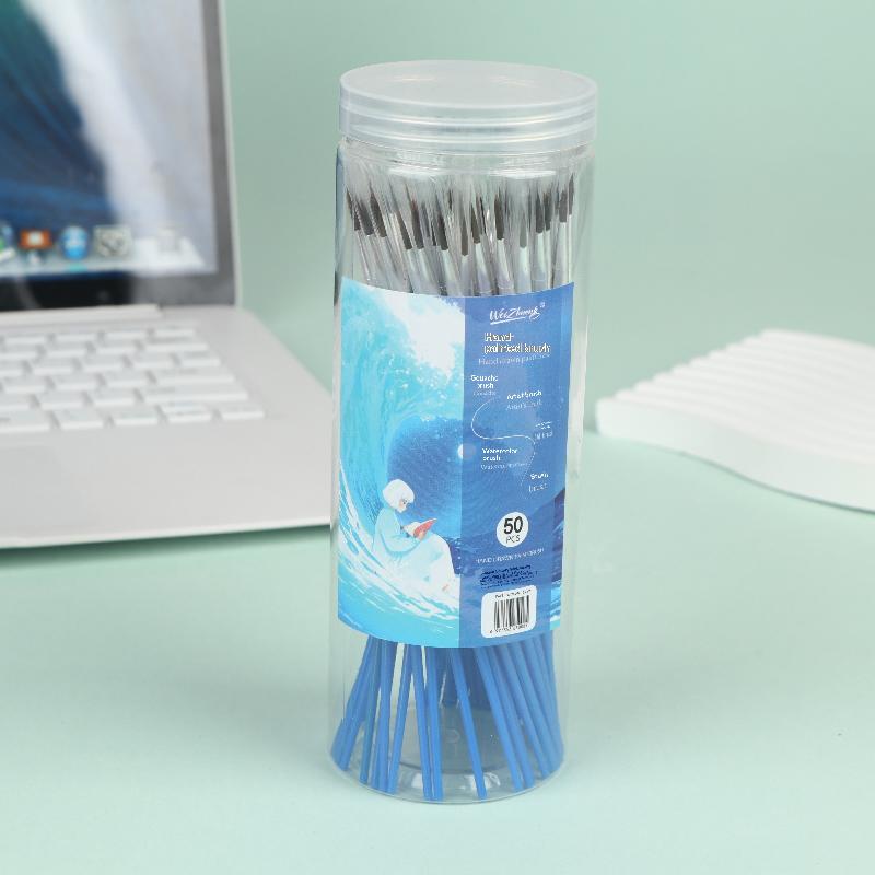 

50/55/100/105/110/160pcs Nylon Brush Acrylic Detail Painting Thin Hook Line Pen Professional Paint Brush Kit Art Supplies