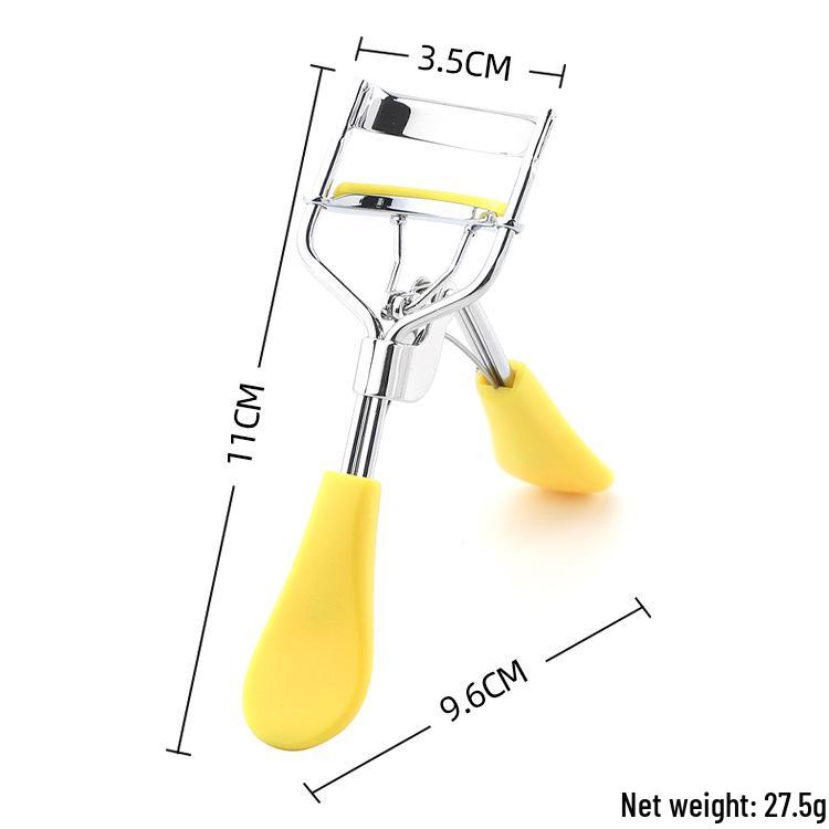 Duckbill Handle Wide-Angle Eyelash Curler - Portable Color Curling Tool
