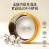 304 Stainless Steel Insulated Lunch Box Double Layer Sealed Leakproof Bento Office Workers Students