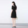 Elegant Square Neck Midi Dress