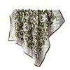 Polka Dot Camellia 90 Imitation Silk Large Square Scarf Shawl Commuting Versatile Printed Herringbone Scarf Headscarf Women