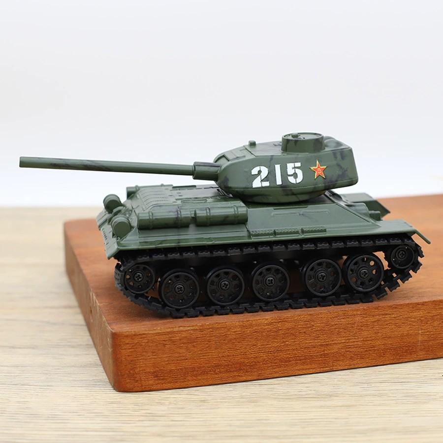 Mini Military Model T34 Battle Tanks Diecast Alloy Camouflage Tank Boys Toys Children Toys Xmas Gifts