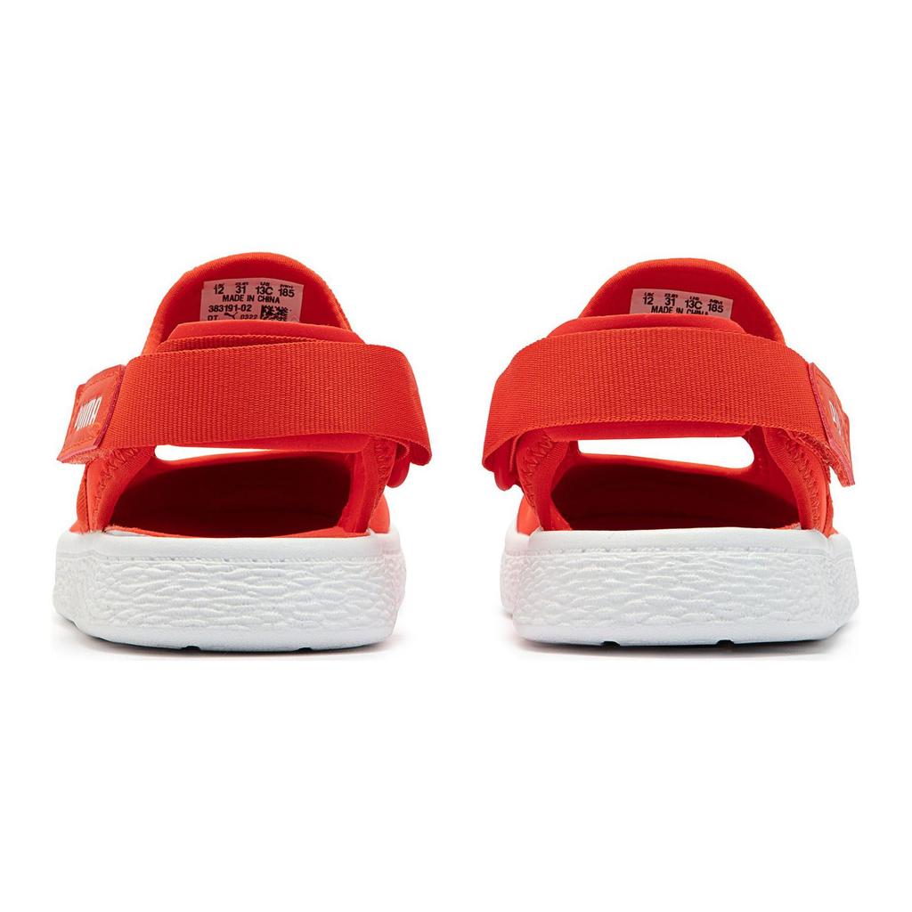 Puma Light-Flex Summer Little Kid Cherry Tomato Kids Sneakers Red White 383191-02