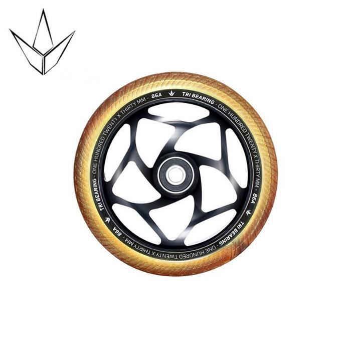 Roue Trottinette BLUNT Tri Bearing 120mm X 30mm - Noir - Mixte - Trottinette