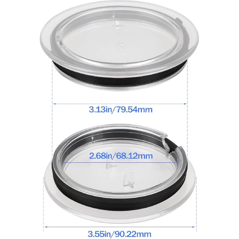 Milk Frother Lid Cover Seal Part 93271 for Nespresso Aeroccino 3 3R, Frother Lid Replacement fits Nespresso Aerocchino 3593 & 3594 Only (1P)