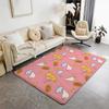 C Cardcaptor S Sakura Cartoon Floor Mat Eco  Flannel Doormat Non Slip Odorless Indoor Floor Rug Soft Short Plush Home Mat