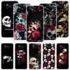 Human Skeleton Red Rose Phone Case For Xiaomi Poco F7 Ultra X7 X6 Pro X5 Redmi 15 15C 13 13C 12 12C 10 10A 10C 9 9A 9C 9T Shell