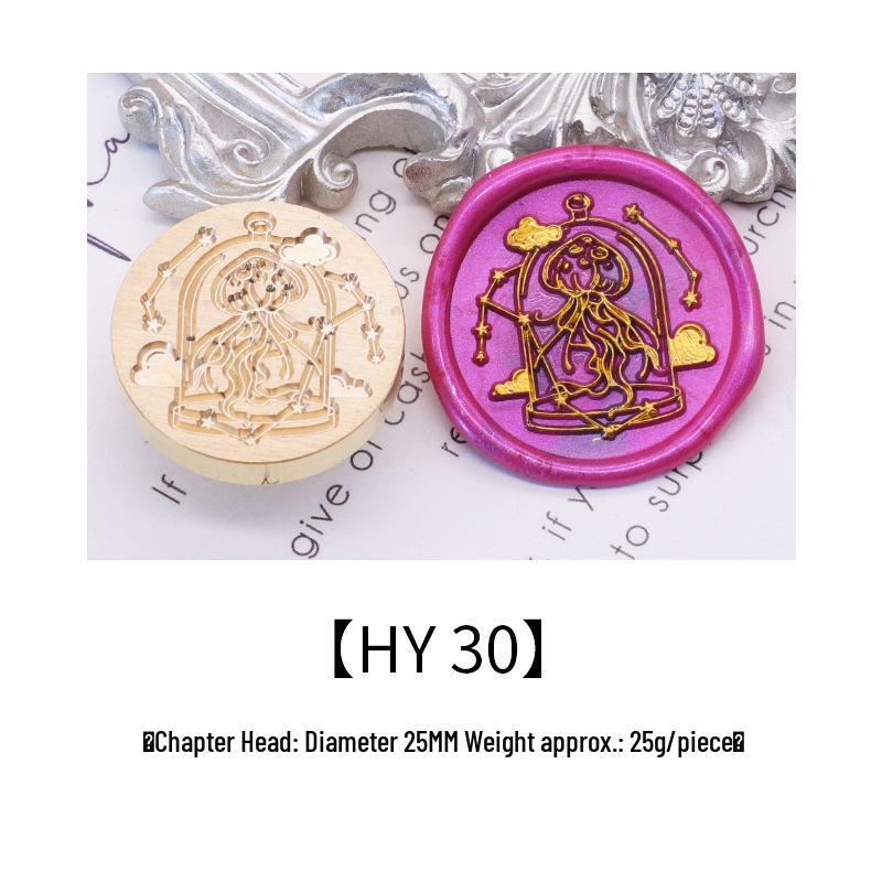 Ocean Series Wax Seal Stamp: Mermaid, Begonia, Whale