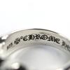Excellent CHROME HEARTS Ring Floral Cross Heart Ring Silver 925 men used Used