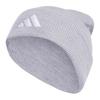 Adidas Logo Fleece Hat Unisex Hats Gray JX5746