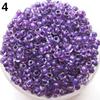 500Pcs 2mm Round Glass Seed Beads for DIY Bracelet Necklace Jewelry