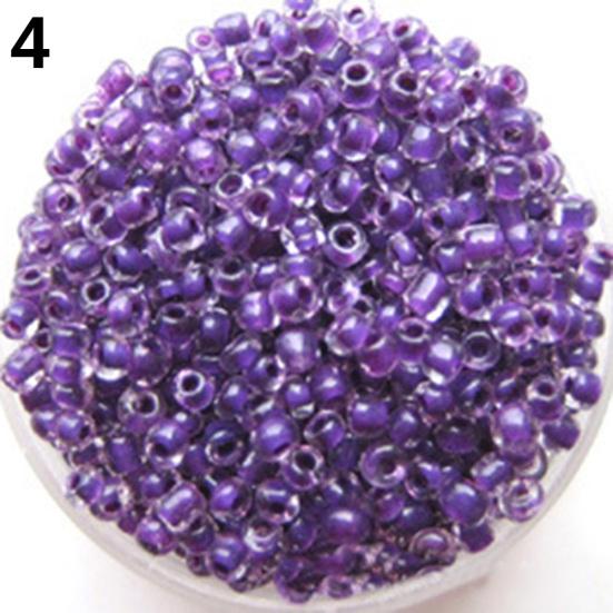 500Pcs 2mm Round Glass Seed Beads for DIY Bracelet Necklace Jewelry