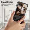 For Motorola Razr 60 Ultra 5G Case Card Holder Retro Leather + PC Phone Cover with Ring Kickstand