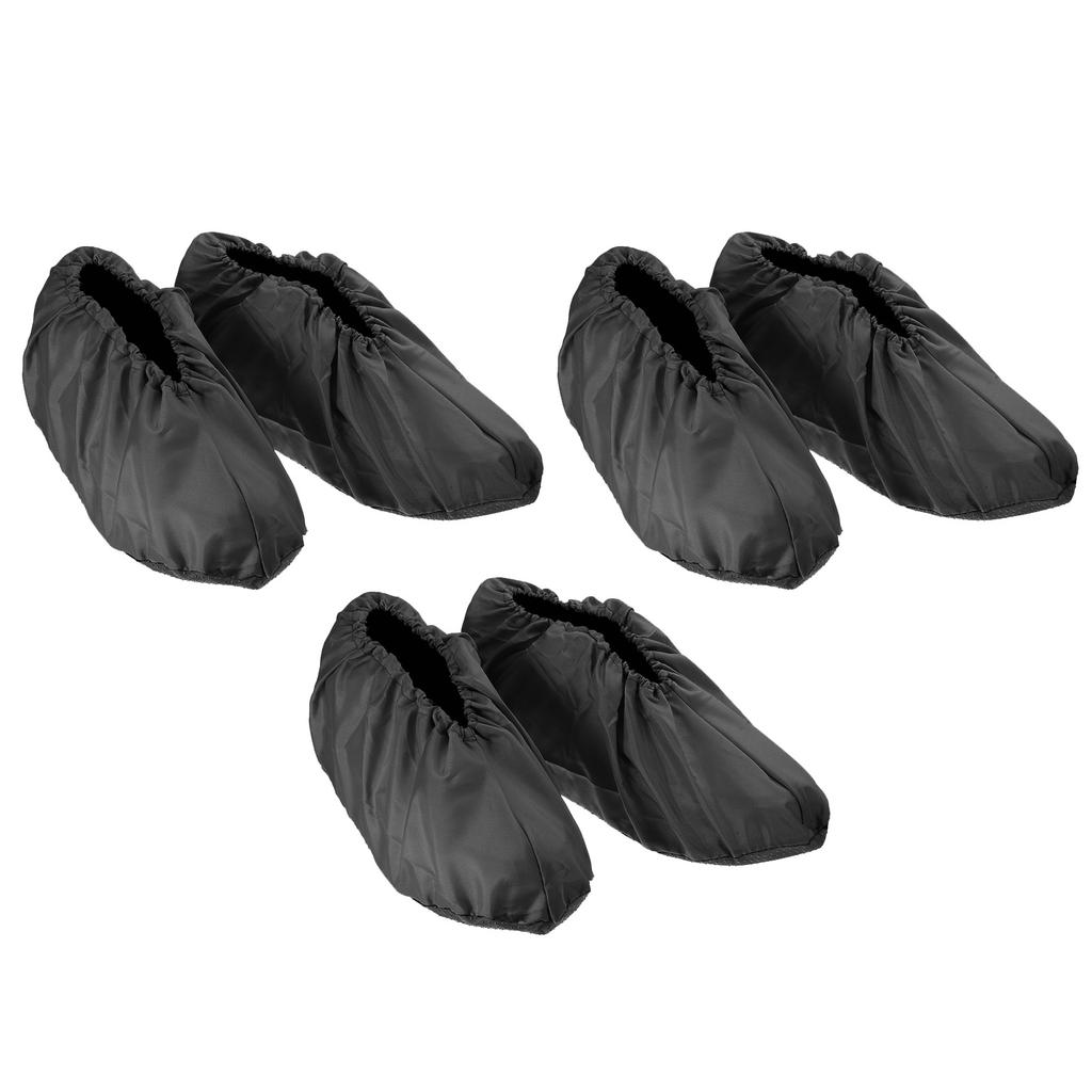 2/3/4Pair Shoes Slippers Protector Household Nylon Shoe Covers Non-Slip Shoe Protectors for Office Laboratory Men Women