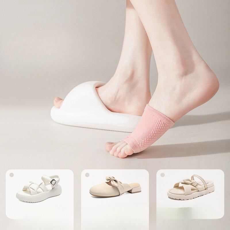 Halbfußsocken für Damen im Sommer, dünne Halbzehen-Zehensocken, rutschfeste Zwei- oder Fünf-Zehen-Slipper, unsichtbare Bootssocken aus reiner Baumwolle