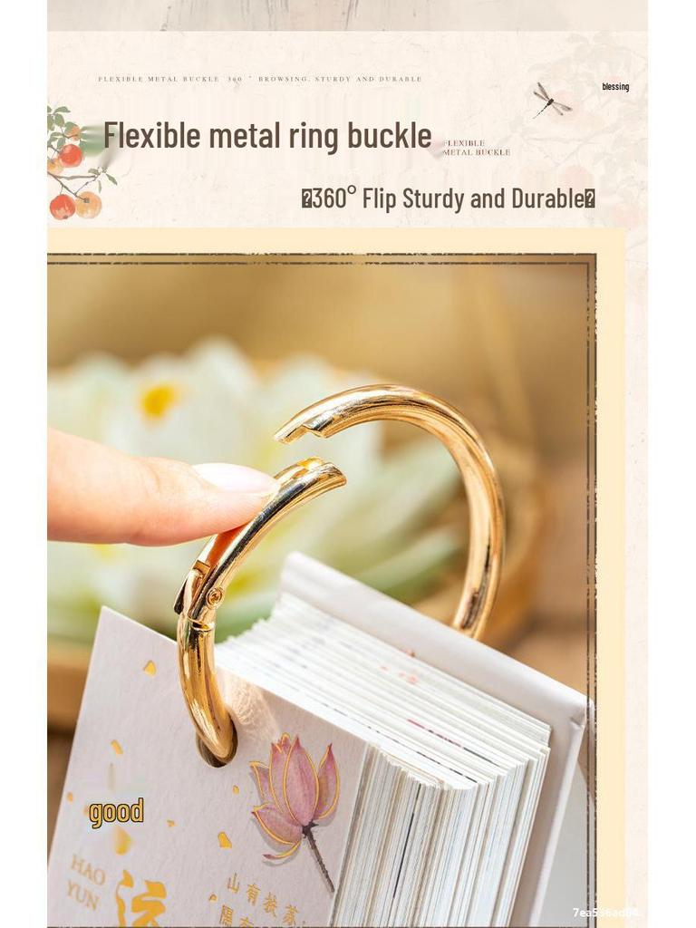 Chinesischer Schreibtischkalender 2026: Tägliche Abreißseiten für die Büroauslage