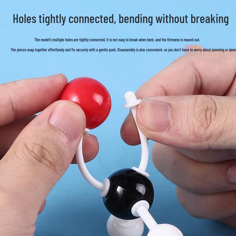 High School Chemistry Molecular Structure Model - Organic Atomic Ball and Stick Set