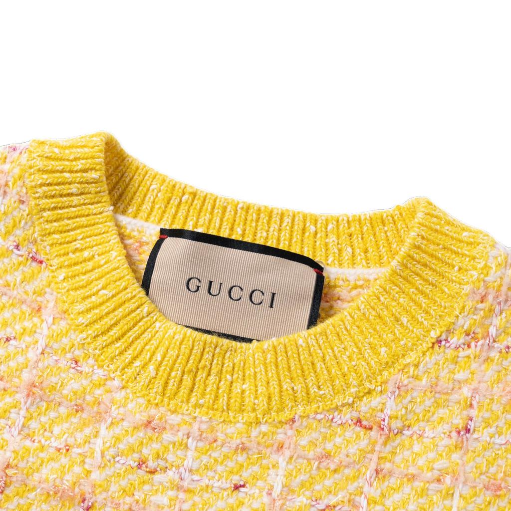 Gucci 2020s intarsia knit top 749026-XKDCZ-7782