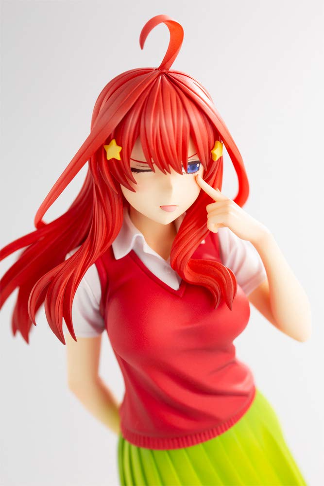 Limitovaná edice Quintessential Quintuplets Satsuki Nakano - lakovaná PVC figurka s plachým obličejem [Kotobukiya 1/8] (s díly)