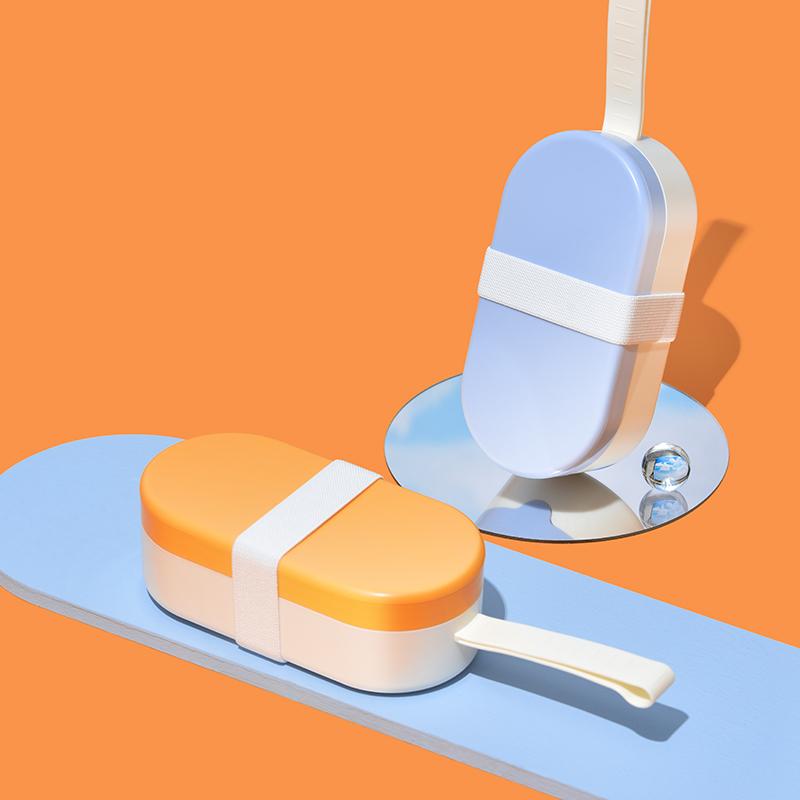 New 2 in 1 Dog Water Bottle with Food Storage Portable Pet Water Container for Dogs Cats Outdoor Dog Feeder Puppy Drinking Bowl