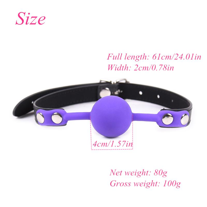 Silicone Gag Ball Bdsm Toys Bondage Set Adult Toys Open Mouth Gag Sex Ball Adult Games Exotic Accessories Sex Toys for Women