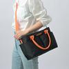Mode Nylon Tragetasche Damen Schultertaschen Reißverschluss Mama Umhängetaschen Groß Weiß Einkaufstaschen Geldbörsen