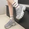 Styl kampusowy, wszechstronne buty sportowe na grubej podeszwie, damskie, wiosenno-jesienne, super miękkie, modne, o wysokiej wartości, buty taty