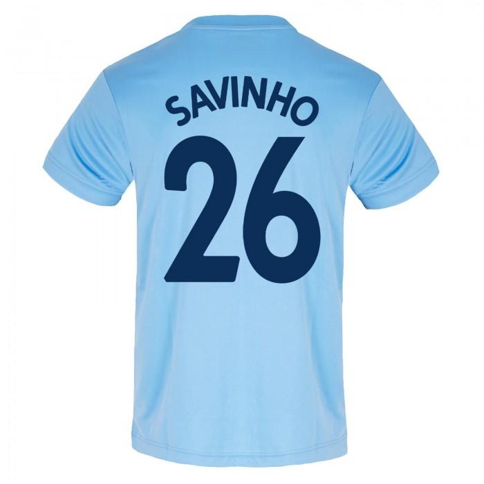 Manchester City FC Mens Savinho 26 Polyester T-Shirt