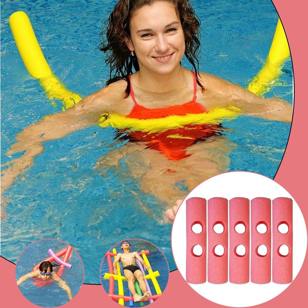 5pcs Pool Noodle Connector Adapter Non-slip Foam Noodle Joint Holder Adjustable Water Float Stick Connector Swim Training Aids