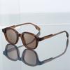 New Style Oval Sunglasses, Retro Minimalist Versatile Fashion Shades Ideal for Outdoor Sports